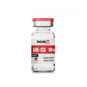 Genlabs AHK-Cu 100mg copper peptide for skin and hair research.