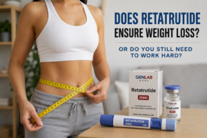 Does Retatrutide ensure weight loss? Learn 7 proven facts about Retatrutide, healthy weight management, diet, and exercise with Genlab Meds.